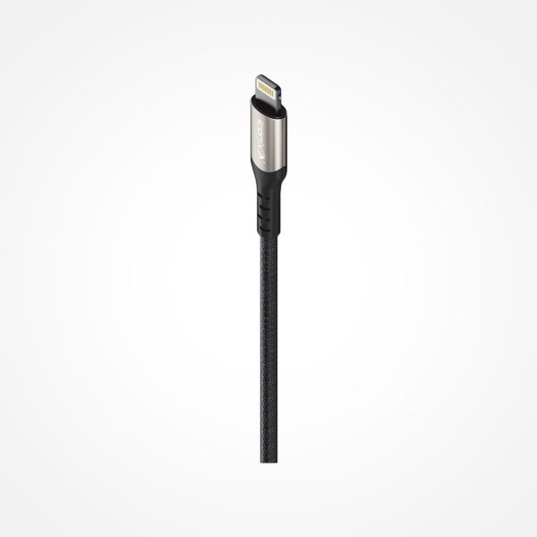 02-IC-UC1636-Black-Lightning Câble de charge Type-C Iphone Modèles IC-UC1636