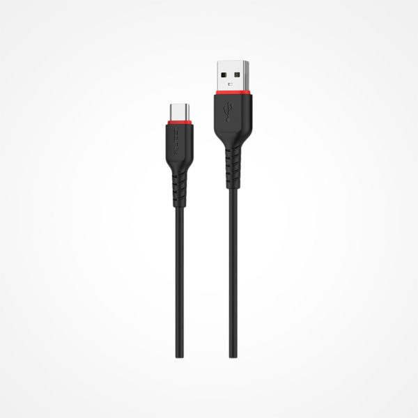 03-IC-CC1712-Black-Type-C Câble de charge modèle IC-UC1625