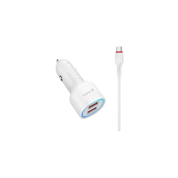 Chargeur Rapide de voiture Modèle  IC-CC1714