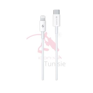 Câble Type-C ver Iphone  20 W, modèle IC-UC1629, Type-C