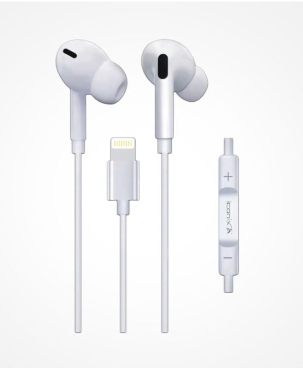 Écouteurs avec adaptateur IC-HF1228, Haute Qualité Audio
