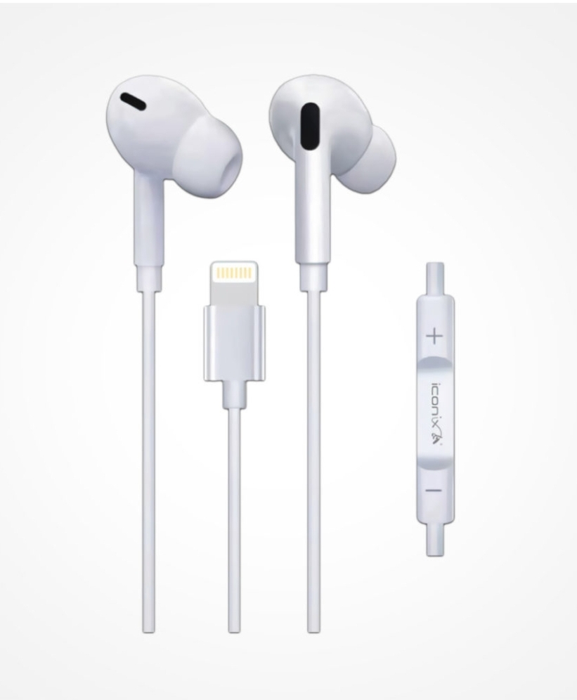 Écouteurs avec adaptateur IC-HF1228, Haute Qualité Audio
